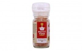 Nutty Yogi Himalayan Pink Salt   Bottle  100 grams